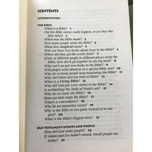 Questions Children Ask Ser.: 102 Questions Children Ask about the Bible by David - Picture 4 of 7